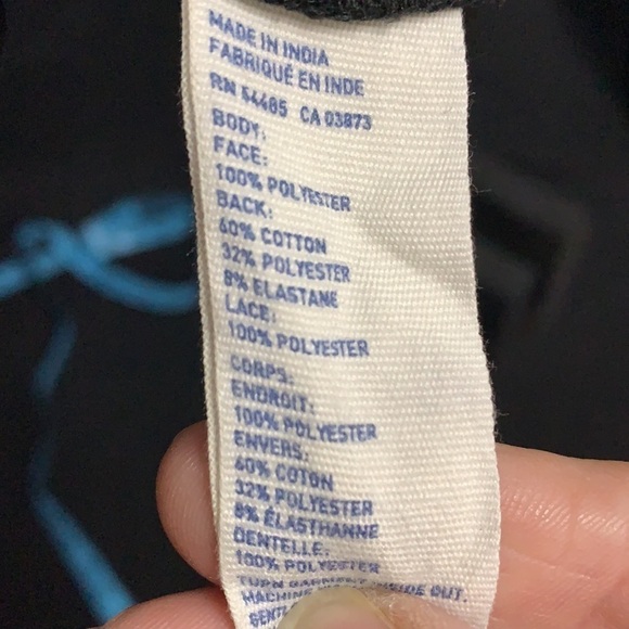 AMERICAN Eagle • black skirt with lace overlay - Picture 5 of 6